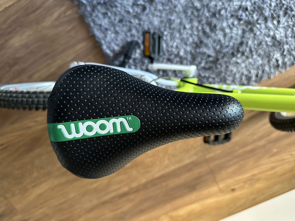 Rower Woom 3 Lime limonkowy 16” stan bdb, gwarancja
