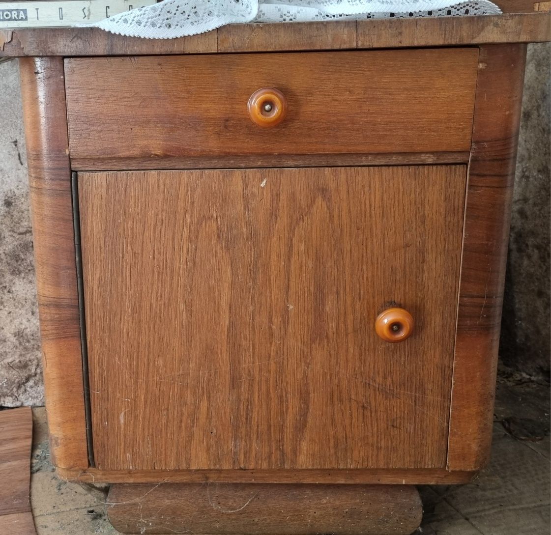 Nocna szafka stolik prl lata 50. Retro