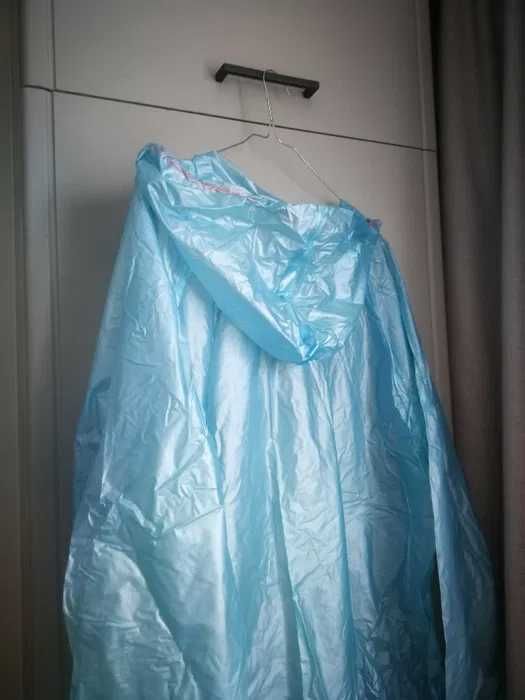 Płaszcz przeciwdeszczowy Unisex kolor błękitny