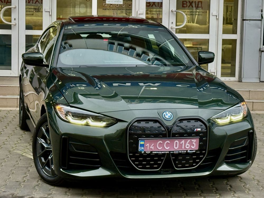 BMW i4 2024 запас хода 550 км