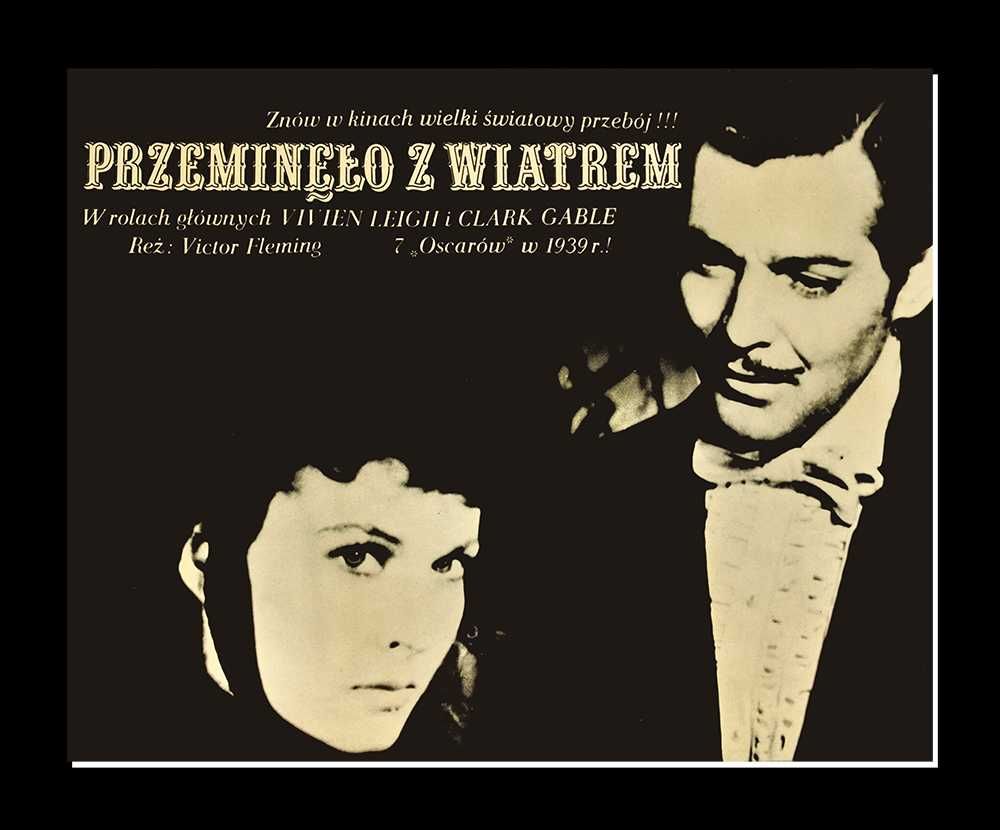 Plakat Filmowy - Przeminęło z Wiatrem