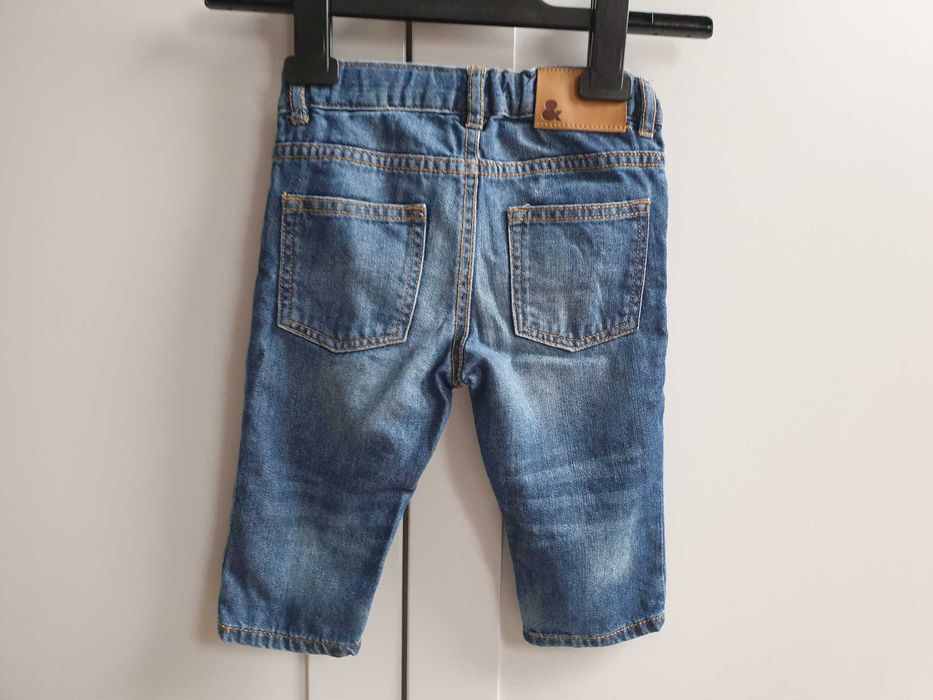 Spodnie dżinsowe jeansy dżinsy dziecięce 68 74 H&M