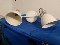 lampa  w kolorze ecru