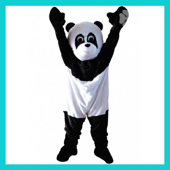 Aluguer Mascotes: Panda, Mickey, Minnie e Super Mário. Insuflável