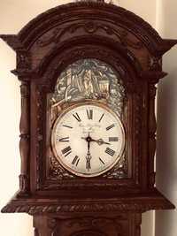 Relógio de sala antigo (relíquia de Francois Désiré Odobez, de 1843)