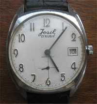 Relógio de Corda Vintage - Josil - 17 Rubis Incabloc