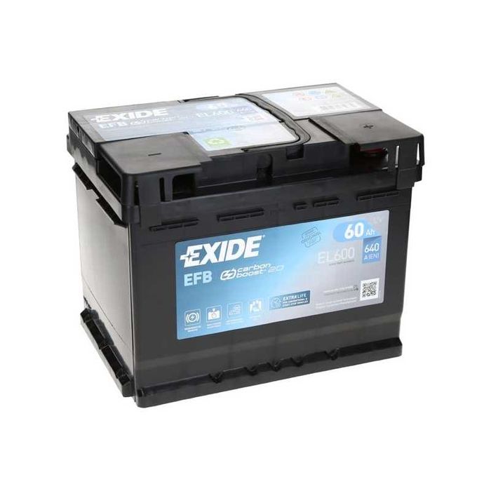 Akumulator Exide EFB 60Ah 640A