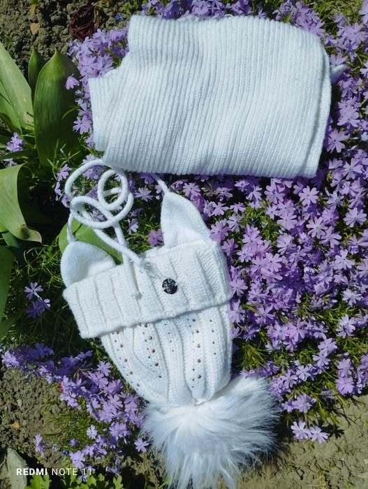 Комплект шапка+шарфик