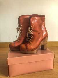 Botas Cubanas, salto 8cm