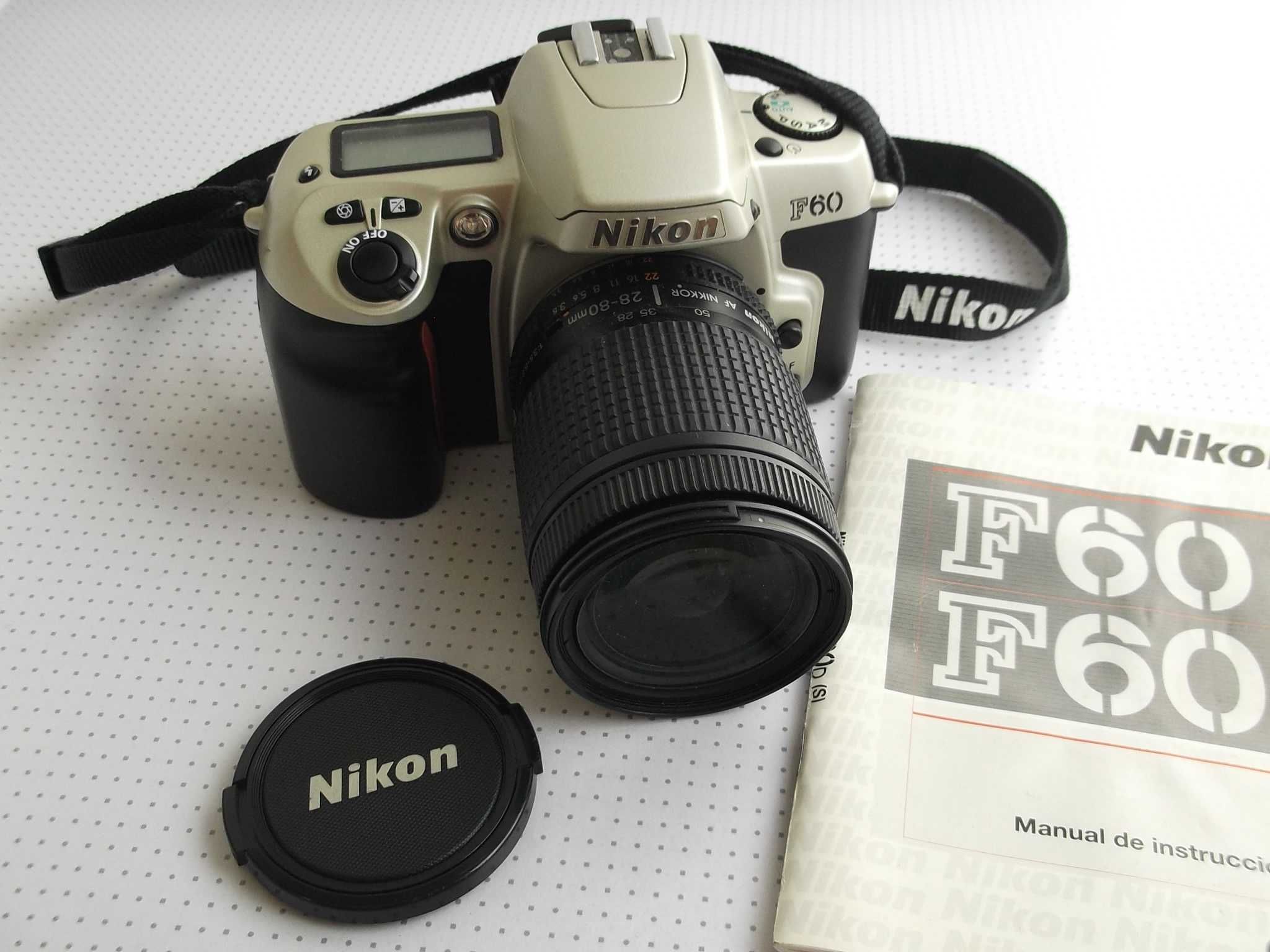 Máquina Fotográfica Analógica Nikon F60
