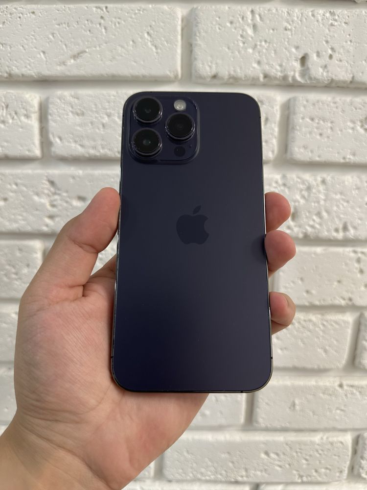 Iphone 14 pro max 256gb deep purple 85% фіз.сім neverlock