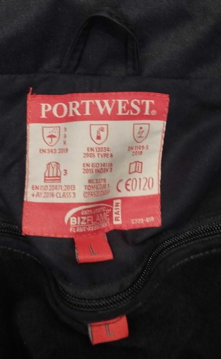 Kurtka robocza zimowa BHP z kapturem