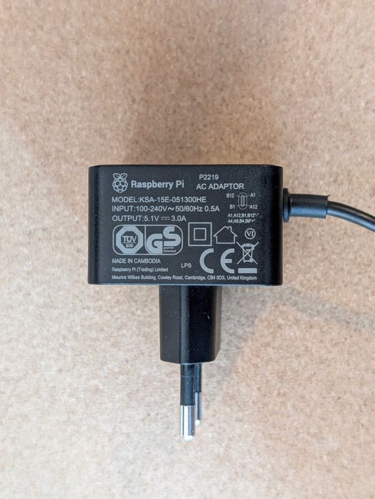 Zestaw Raspberry Pi 4 model B WiFi DualBand Bluetooth 4GB RAM 1,5GHz