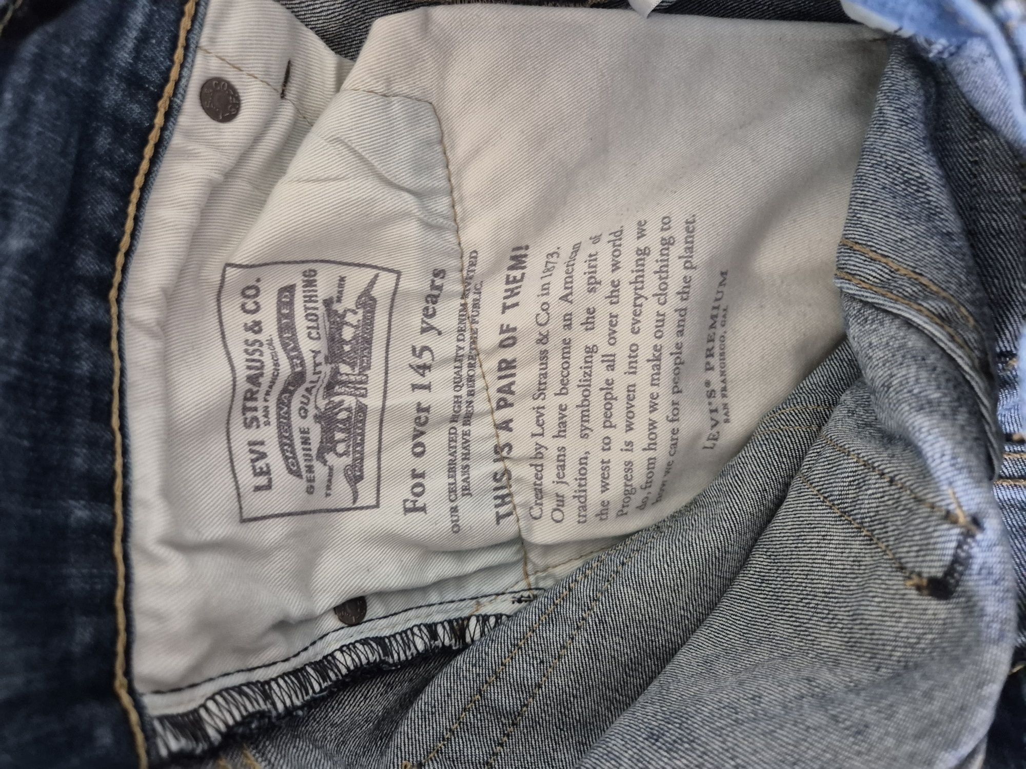 Levi's 511 męskie W32L34 super stan