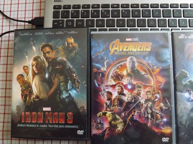 Avengers, Marvel, Iron Man dvd , bajka