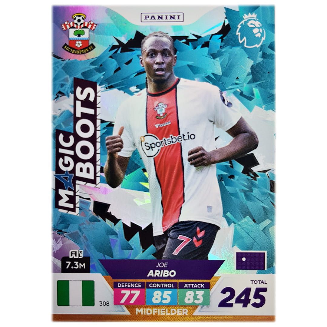 Karta Panini 308 Premier League 2023 Plus Joe Aribo