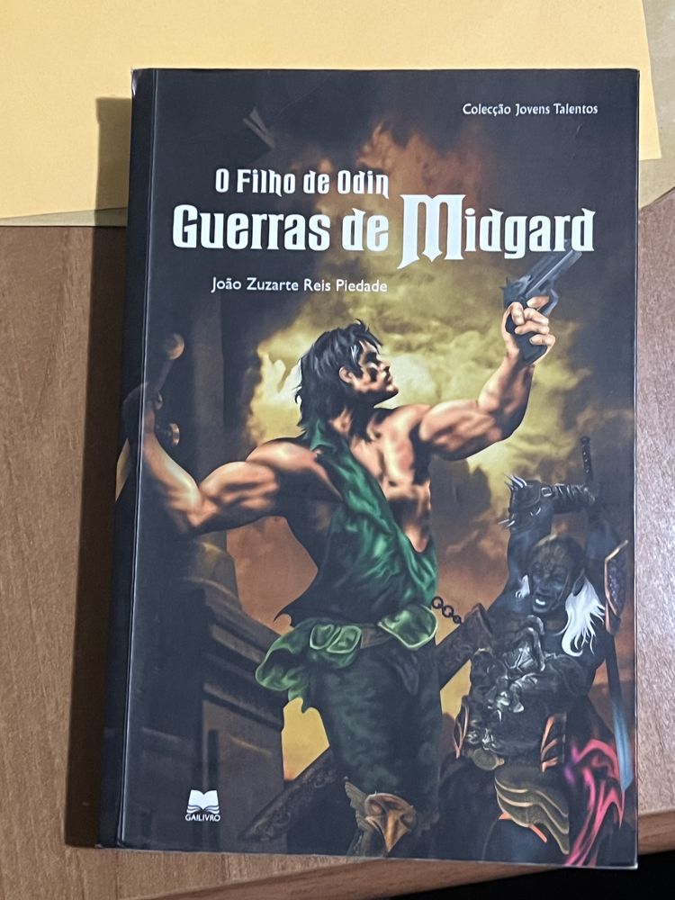 Livro O Filho de Odin - Guerras de Midgard de João Zuzarte Reis Piedade