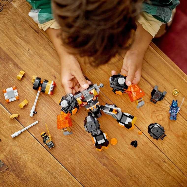 LEGO Ninjago 71806 Robot Mech żywiołu ziemi Cole'a
