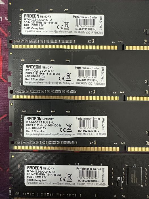 DDR4 4Gb 2133 MHz