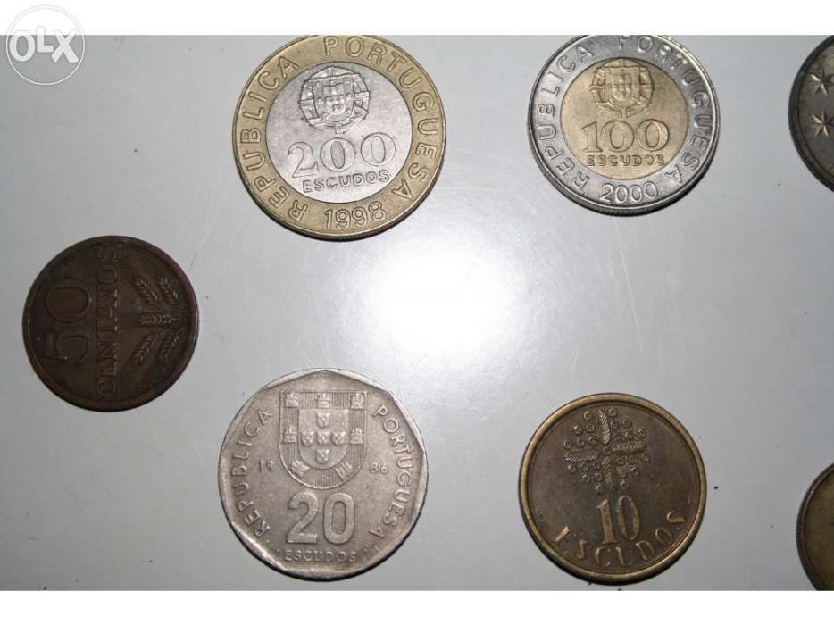 Moedas e notas de colecção