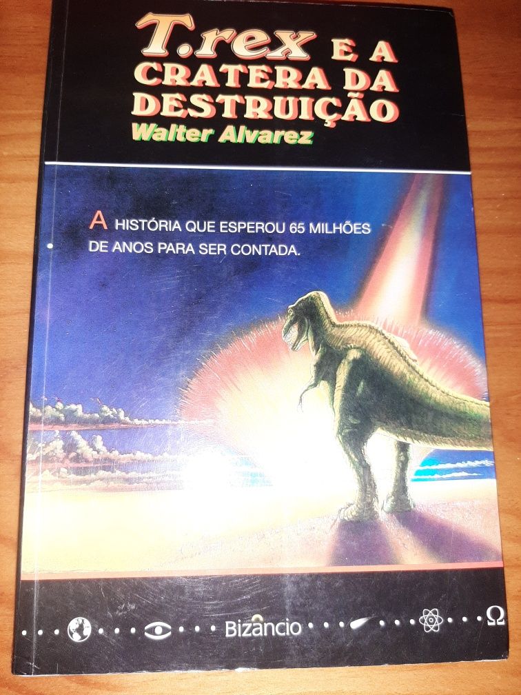 T rex e a cratera da destruição