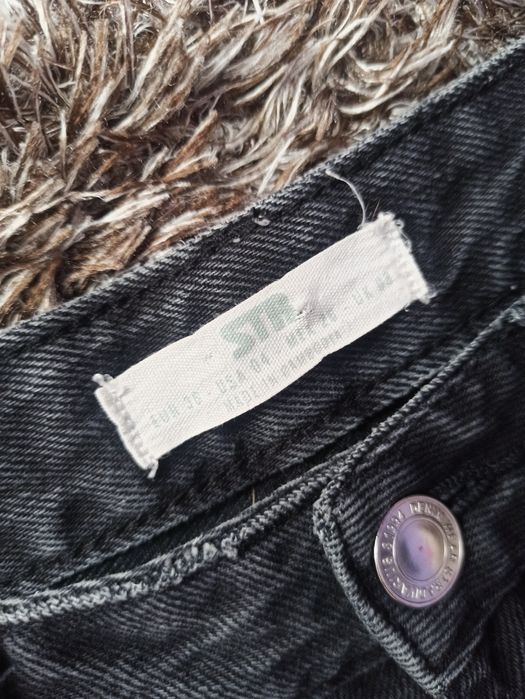 Стильні чорні джинси STR, 36 розмір.