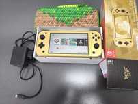 Nintendo Switch Lite 512GB Hyrule edition złote CFW atmosphere przerob