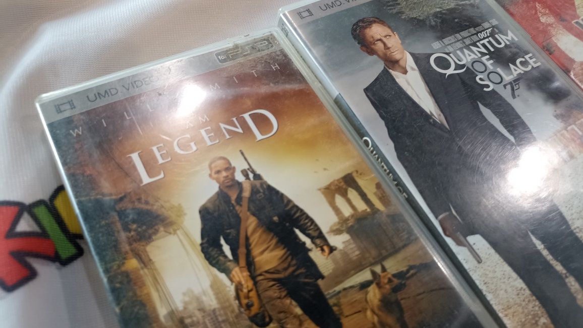 Filmy umd PSP quantum Of solace James Bond jestem legendą (cena za 3)