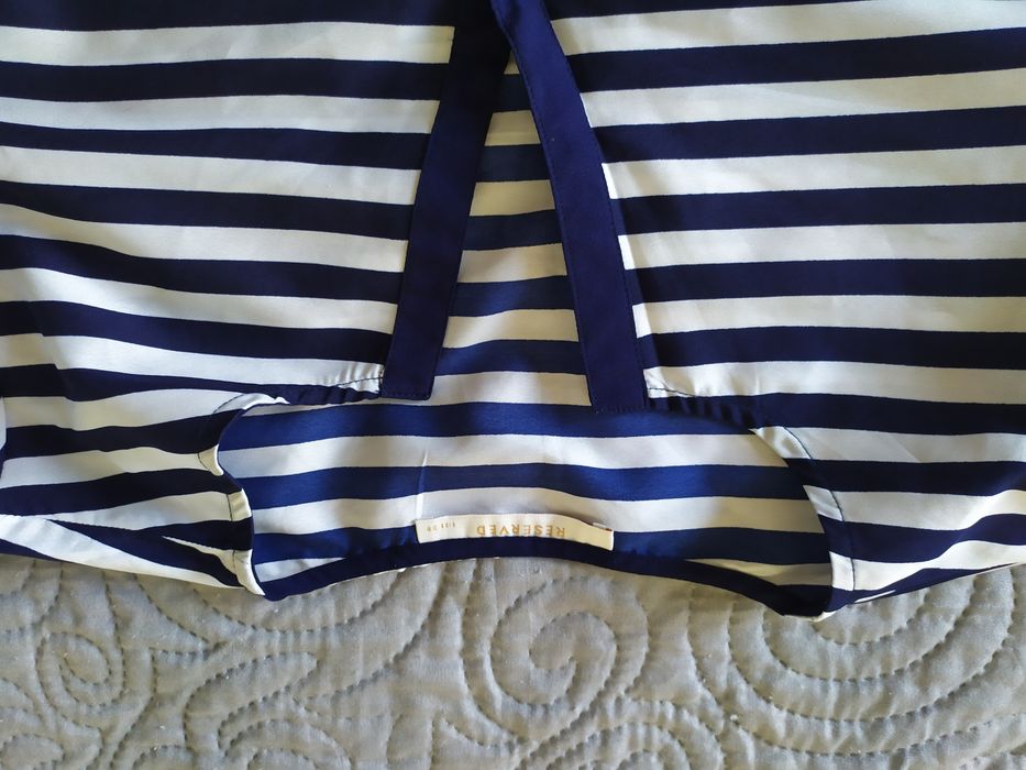 Bluzka w marynarskim stylu Reserved 38 w paski