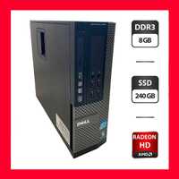 Комп'ютер Dell 990 SFF/Core i7-2600/8GB DDR3/240GB SSD/Radeon HD 6450