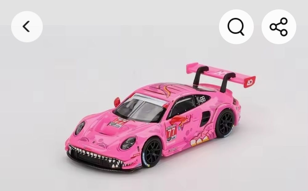 Mini GT roxy Porsche 911 GT3 R