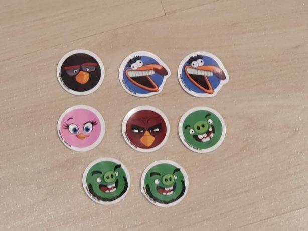 Circle K przylepiaki Angry Birds