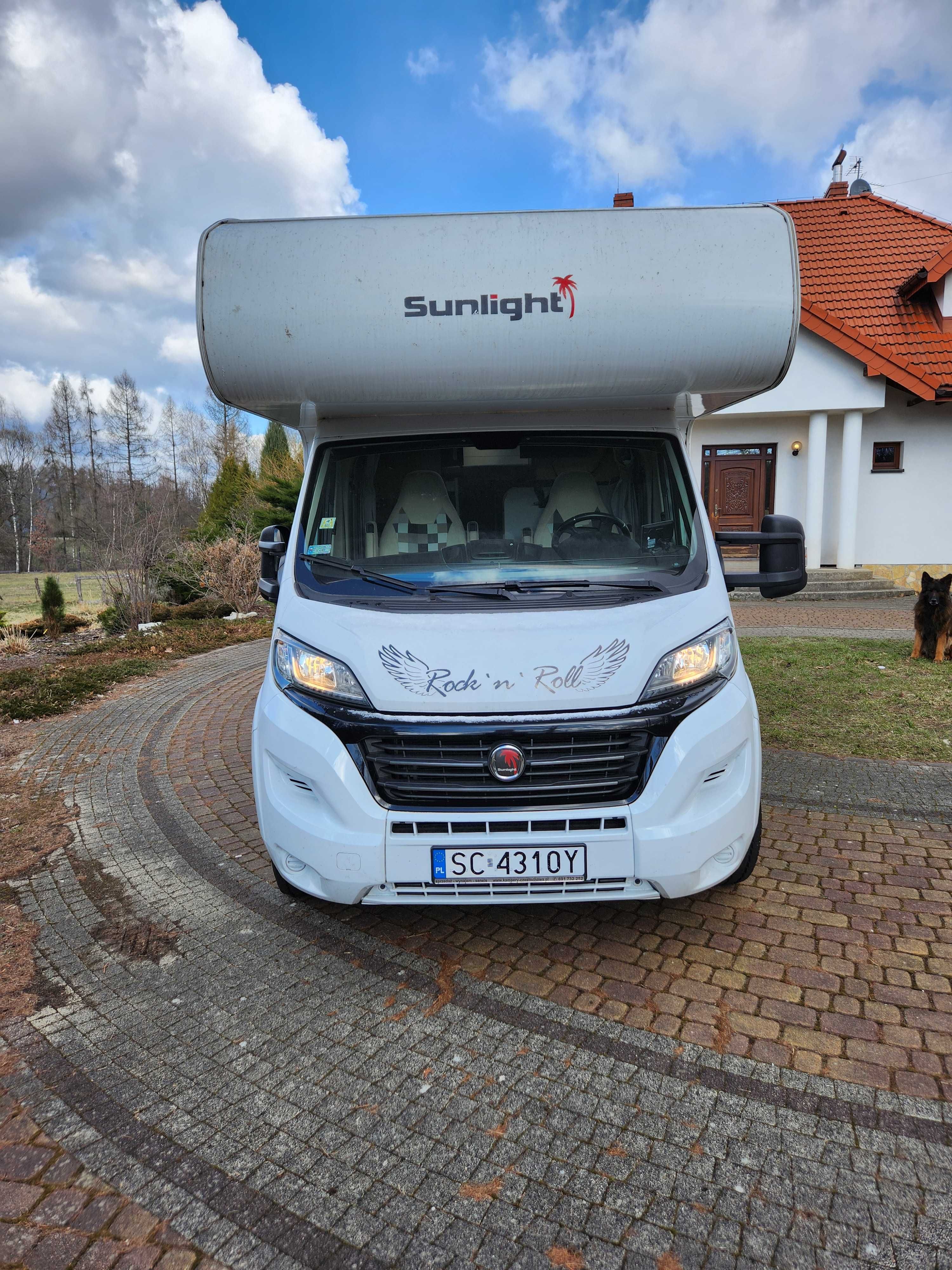 Wynajmę kampera Capron na bazie Fiata Ducato z silnikiem 2.3