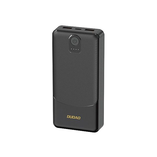 Powerbank Dudao K10/10000mAh 2.4A 2 x USB-A - czarny