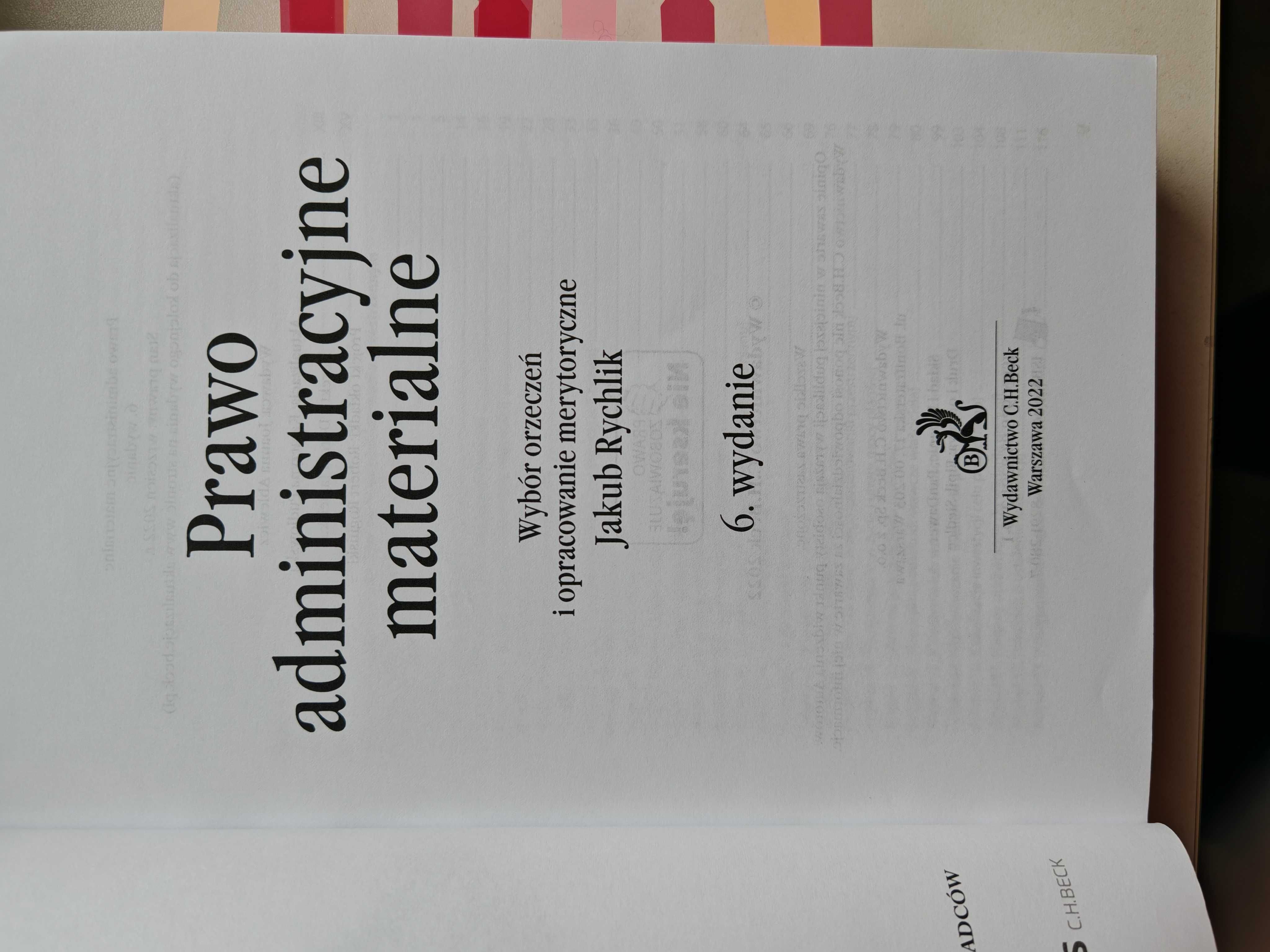 Orzecznictwo aplikanta prawo administracyjne wyd. 6