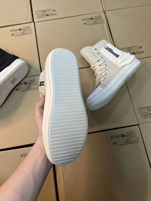 Кеды Rick Owens Ramones cargo | рик оверс рамоны