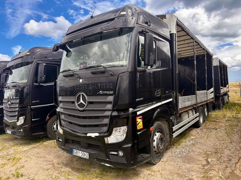Mercedes-Benz ACTROS  Mercedes-Benz Actros + przyczepa WIELTON