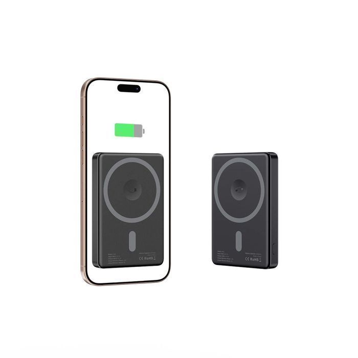 Powerbank Tech-Protect PB33 LifeMag MagSafe 5000mAH - czarny