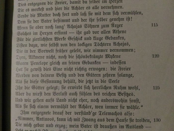 Гомер. Илиада, Одиссея. Немецкий язык. Лейпциг. 1892 год