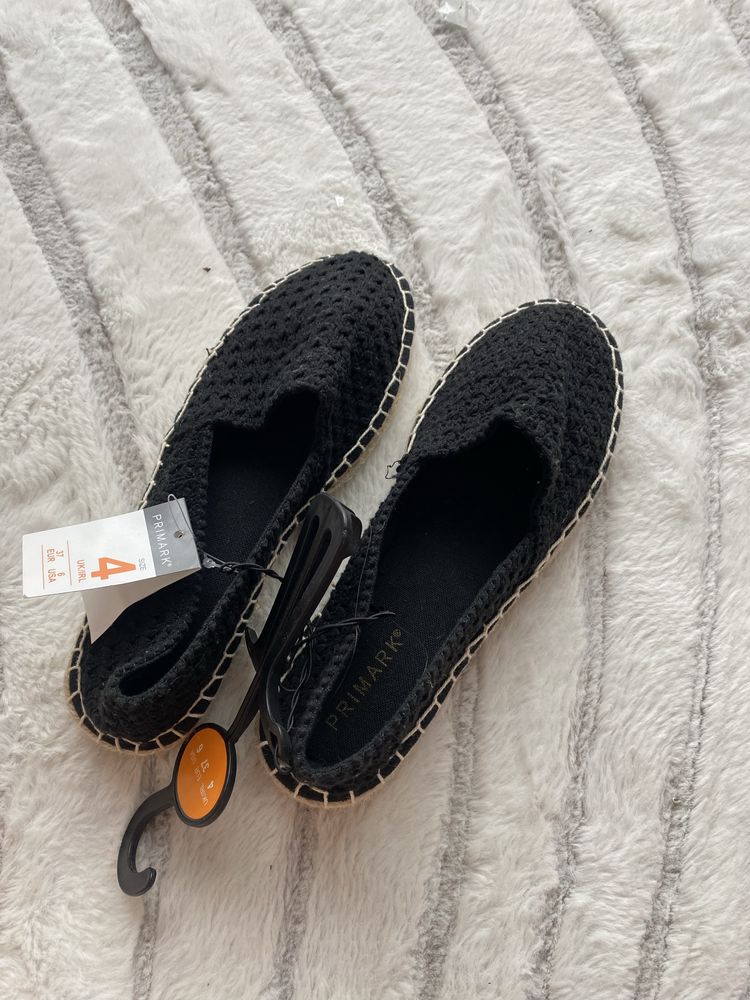 Espadryle czarne primark