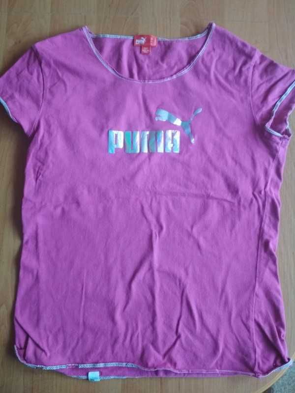 Bluzka Puma hologram logo holograficzna