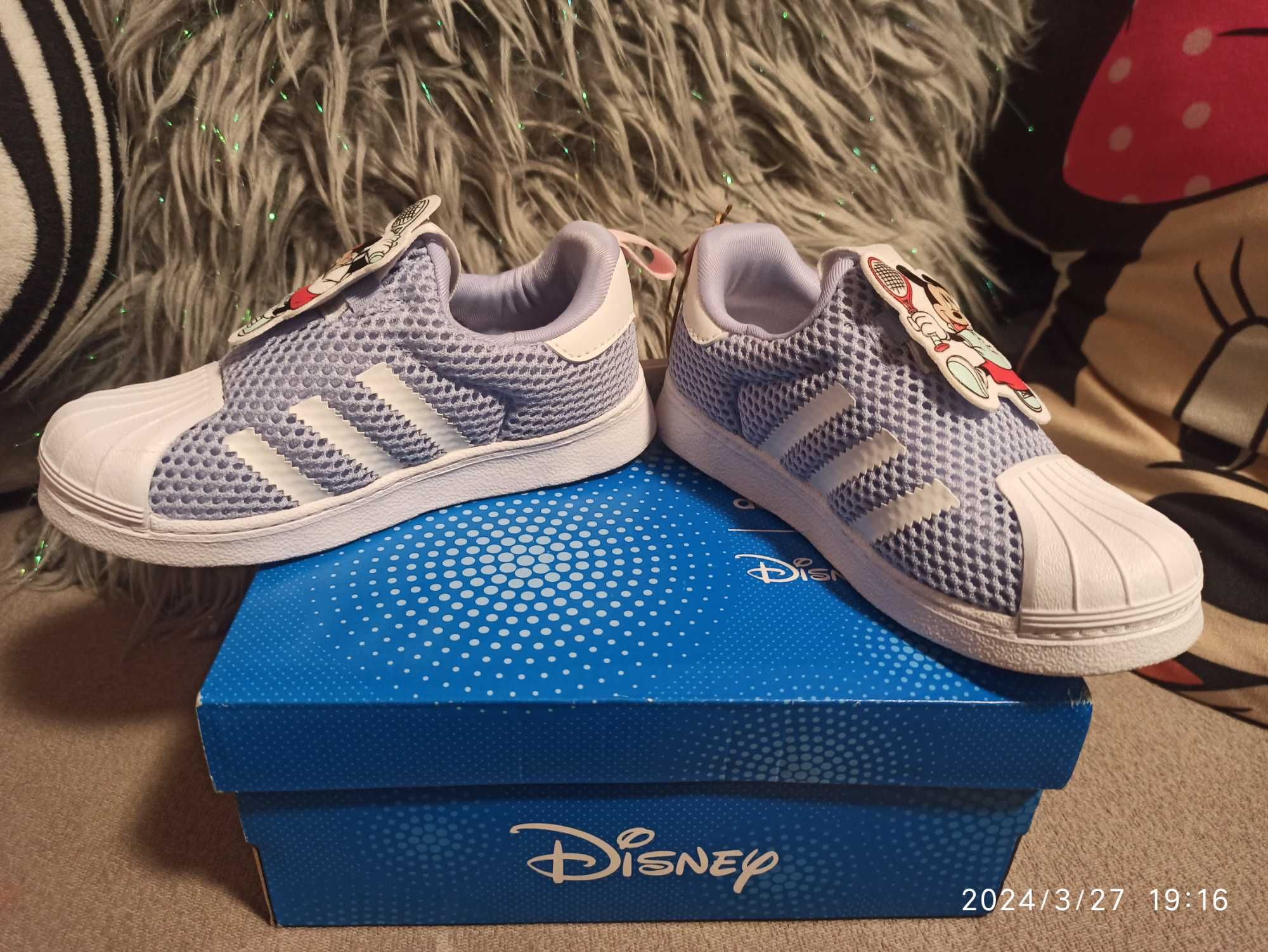 Buty dziewczęce Adidas Superstar Disney 25,5 Nowe