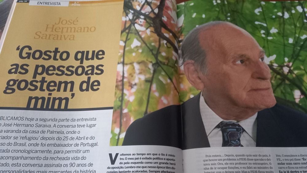 José Hermano Saraiva 90 anos em revistas e conteúdos
