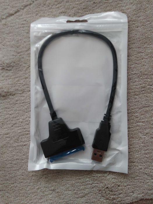 Kabel adaptera dysku twardego SATA na USB 3