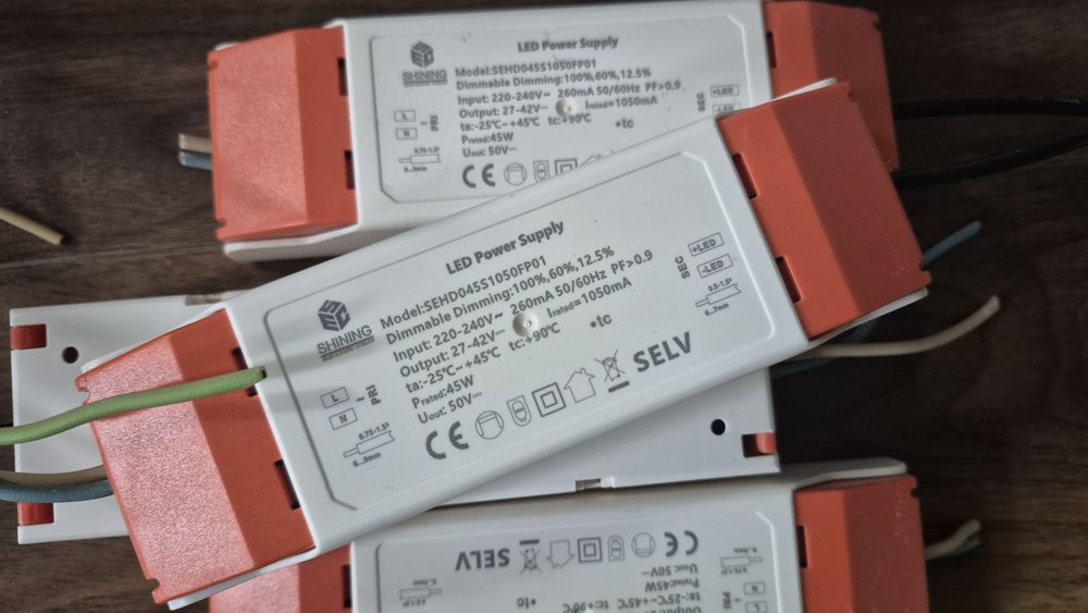 6 szt. panel led 45W 4000K 45W