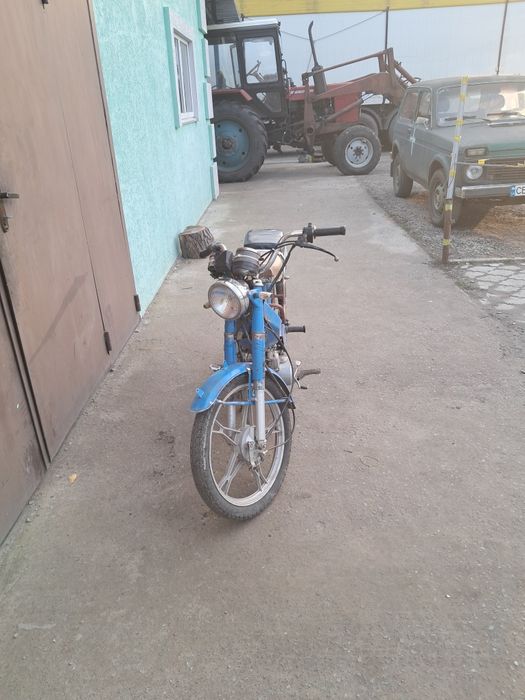 Мопед  дельта на ходу на доках