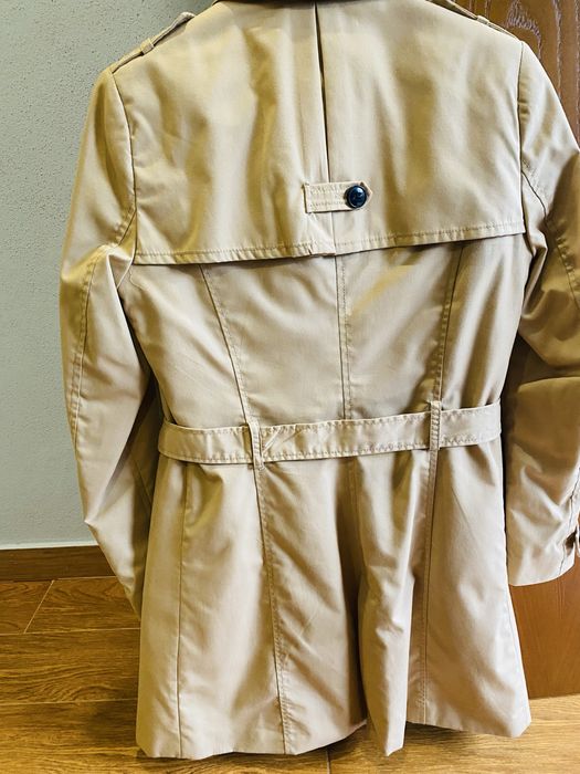Gabardine de senhora camel