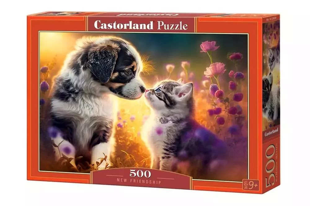 Puzzle 500 New Friendship. Castorland. Nowy Produkt