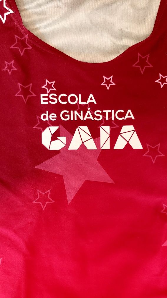 Maillot de Ginástica Artística tamanho 14 anos