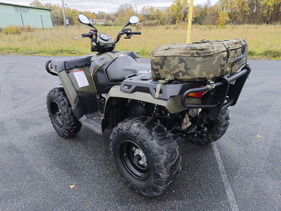 Polaris Sportsman 500 Forest 4x4 Homologacja, pług